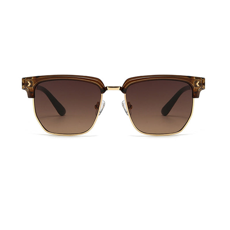 Brown UV400 Men Sunglasses