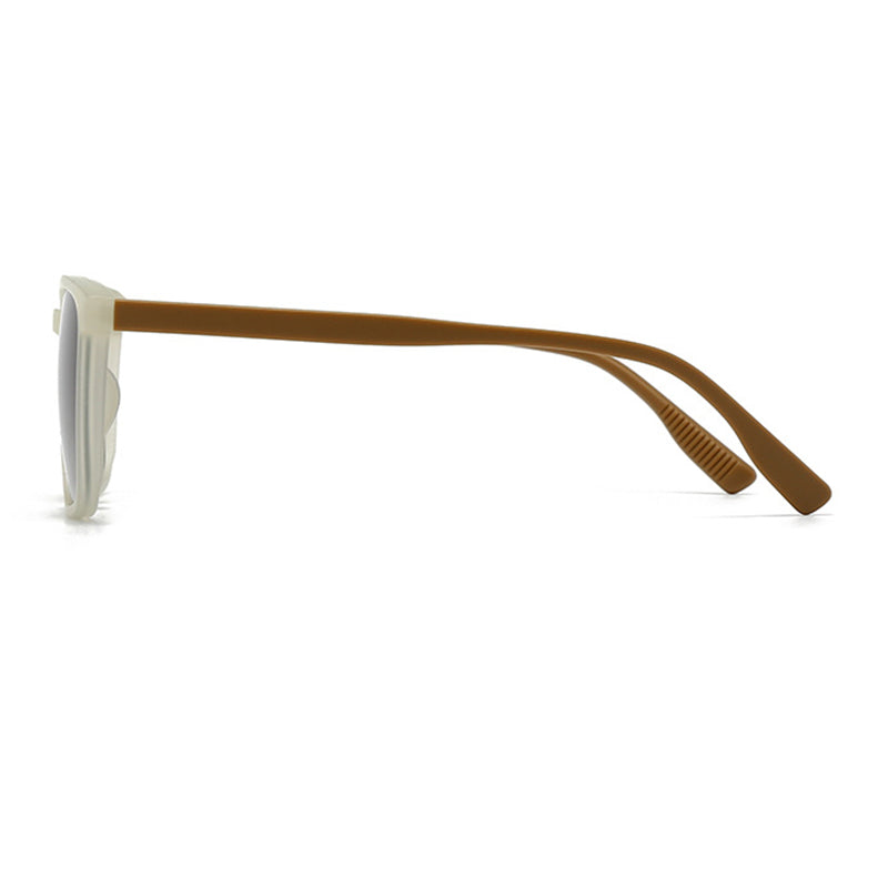 Beige Polarized Women Sunglasses