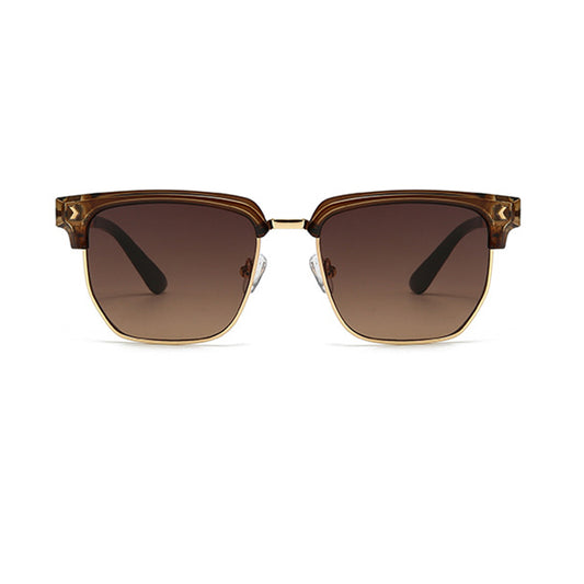Brown UV400 Men Sunglasses