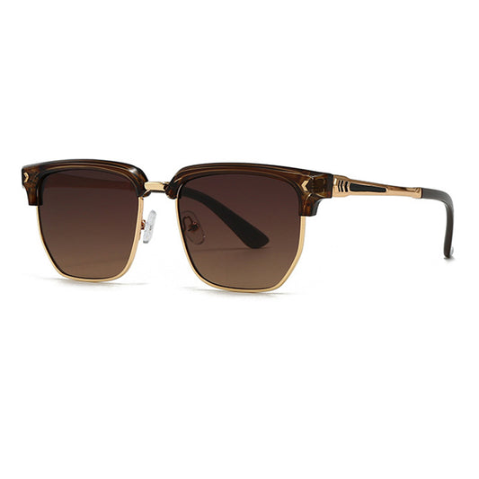 Brown UV400 Men Sunglasses